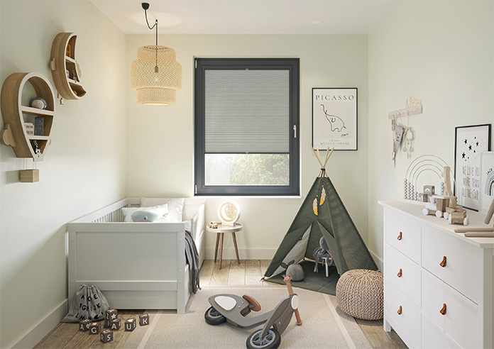 Trellis (Blackout), Ural Grey - Perfect Fit Blind - Image 10